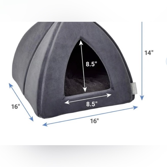 Frisco Tent Covered Dog & Cat Bed. - Picture 7 of 12